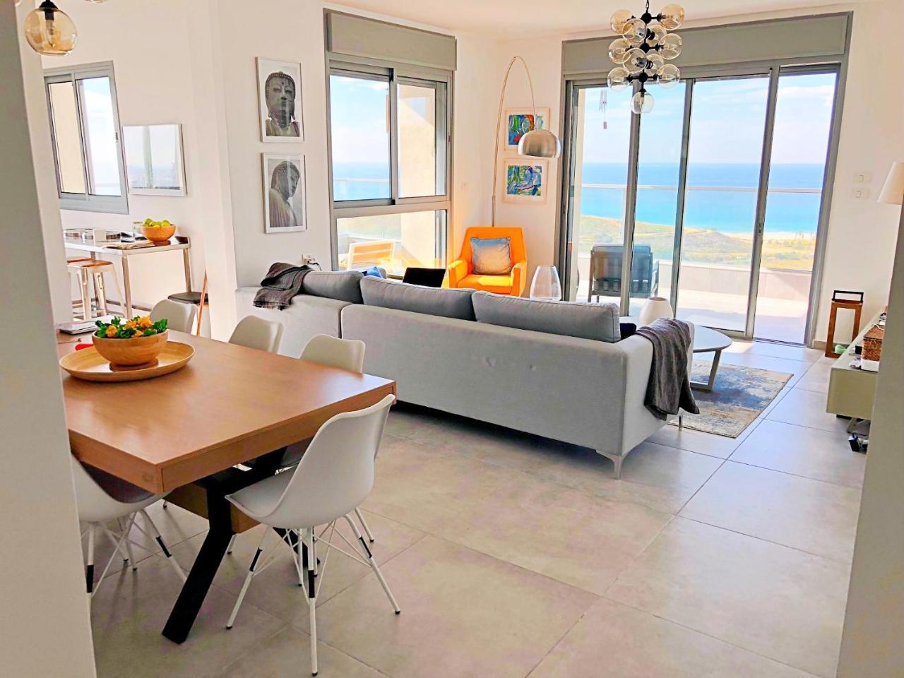 Amazing Sea View, Steps To Beach, Near Tel-Aviv Bat Yam Buitenkant foto